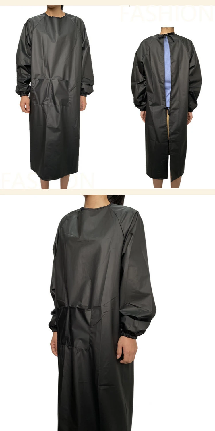 Roupas de Trabalho Antifouling à Prova Vestido de Banho do Animal Grooming Dwaterproof Água Anti Avental Cabelo Housework Dishwashing Limpeza Estimação Macacão Y0621 Pet 6 prova dwaterproof água anti avental cabelo housework