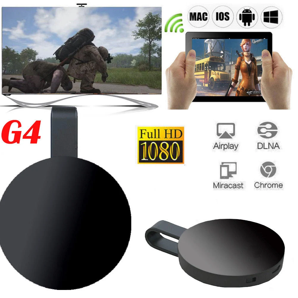 HD Mirroring Dongle экран поделиться портативный медиа стример wifi беспроводной ТВ дисплей HDMI адаптер