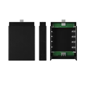 

Spliced Combined DIY 18650 Battery Case Power Bank Shell Wireless Charging Box X6HB
