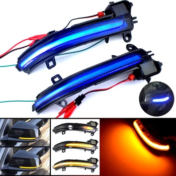 

Indicator Blinker Mirror Indicator Dynamic Side Wing LED Turn Signal Light For BMW 1 2 3 4 Series F32 F33 F36 F87 GT X1 E84