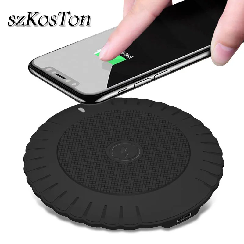 

QI Wireless Charger Charge Pad For iPhone 11 X 8 Plus XR XS Max For Samsung S8 S9 For Huawei Xiaomi Phone Charging Charger Dock