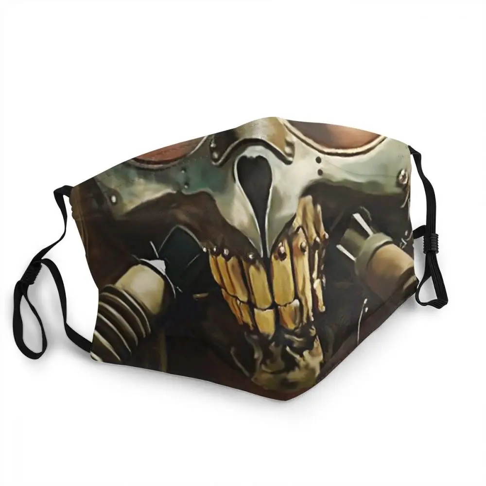 Immortan Joe многоразовая маска для лица Mad Max Fury Road противодымчатая Пылезащитная