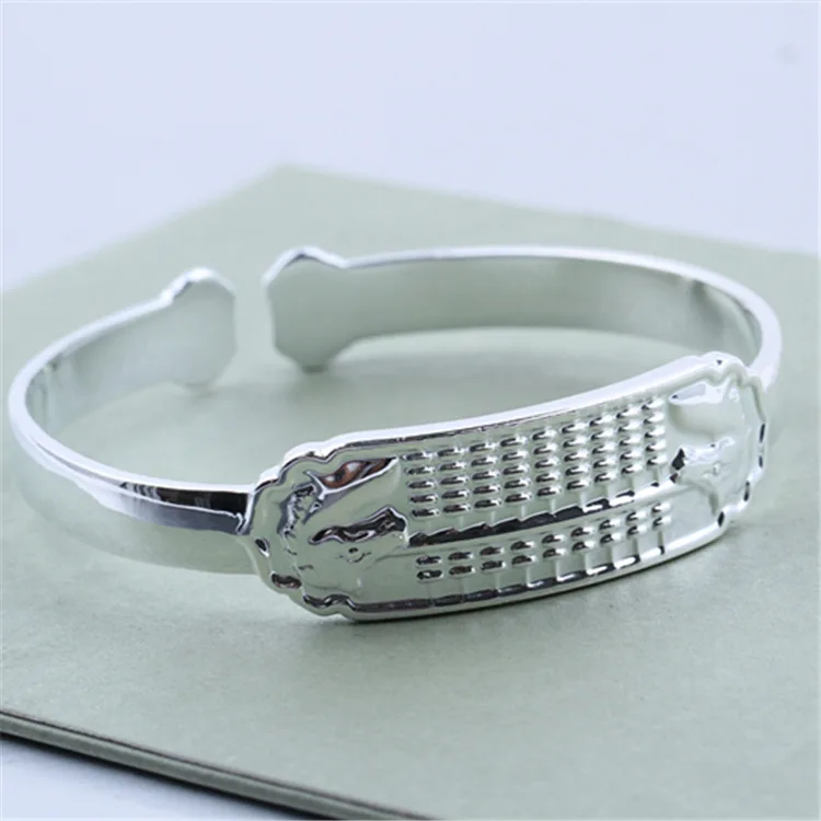 

925 Sterling Bracelet Korean-style New Style Abacus Adjustable Silver Bracelet Elegant Women's Silver Bracelet