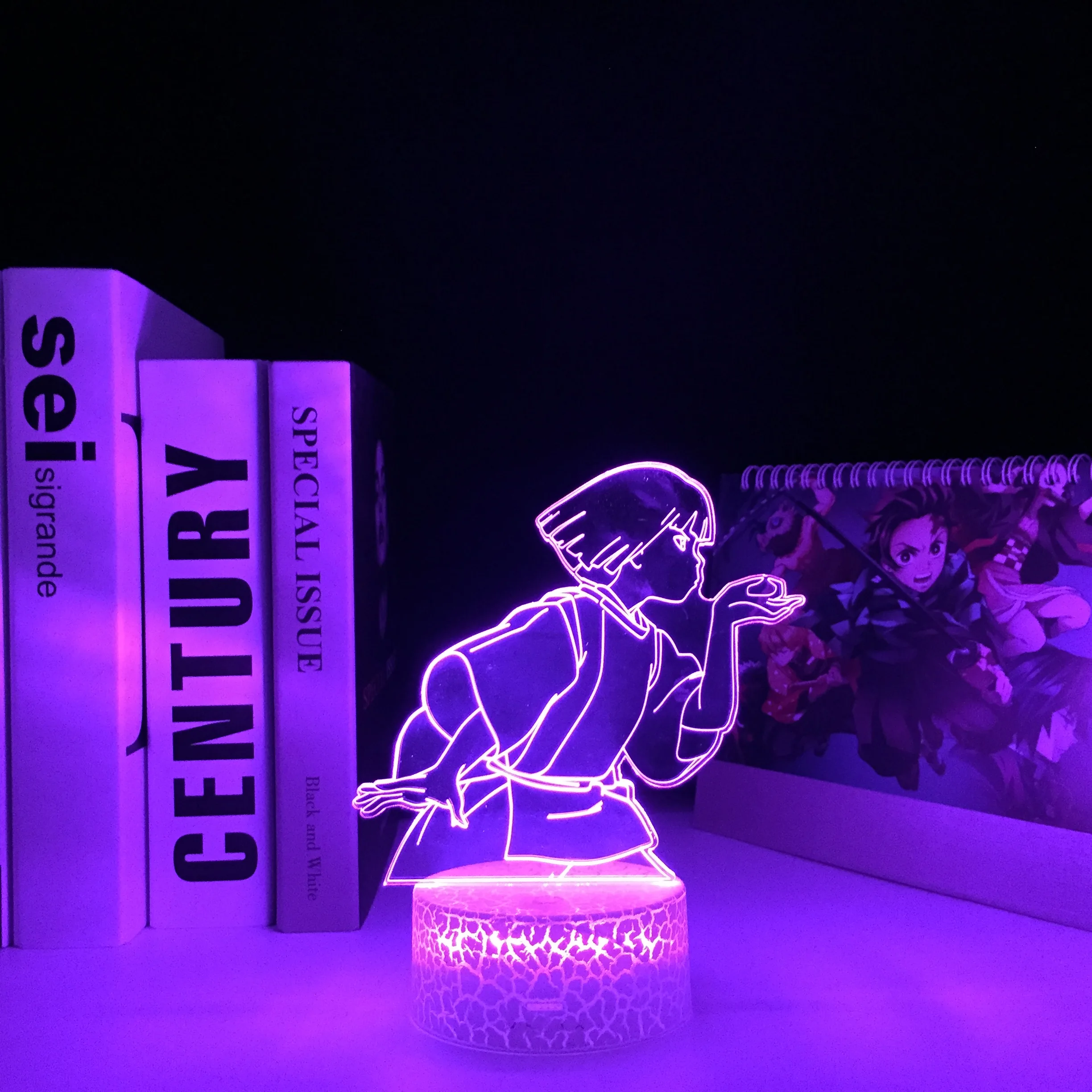 Светодиодный светильник в стиле аниме Унесенные призраками белый ночник для