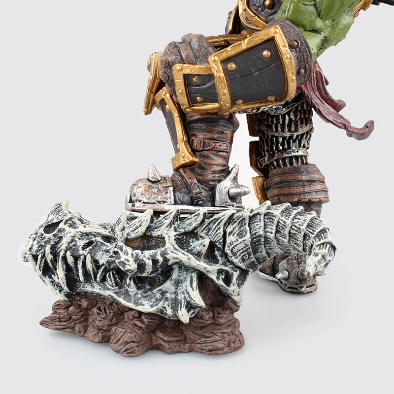 DC World of Warcraft WOW Leader Tribe Frostwolf Chief Sal Orc Shaman украшение в коробке гаражный комплект