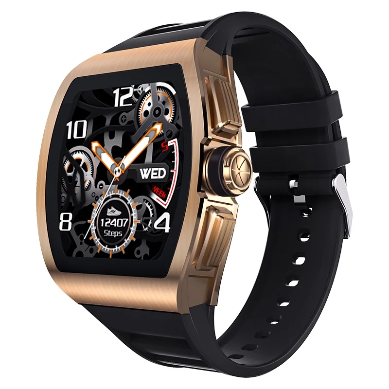 

Retro sports smart watch M1 clock display GPS sports mode call mention music control men and women fashion 2020 smart bracelet