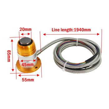 

Cnc Z Axis Tool Sensor Automatic Tool Setting Gauge fully automatic knife block for mach3 cnc machine touch sensor
