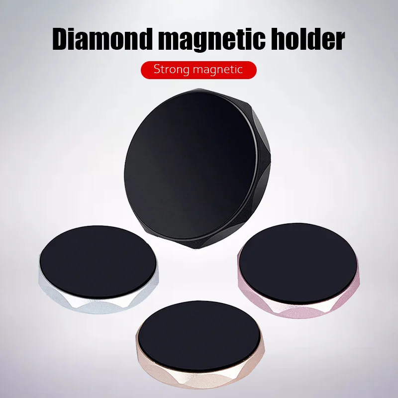 car mobile holder Đa Năng Hình Kim Cương Từ Tính Giá Đỡ Điện Thoại Trên Xe Ô Tô Giá Đỡ Điện Thoại Nam Châm Trên Xe Ô Tô Từ Tính Mạnh Cho iPhone Samsung Xiaomi car dashboard phone holder