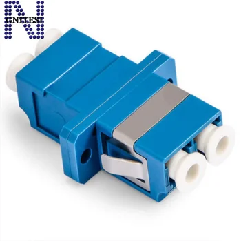 

Free shipping 50 PCS LC UPC Duplex Simplex mode Fiber optic Adapter LC UPC Optical fiber adapter
