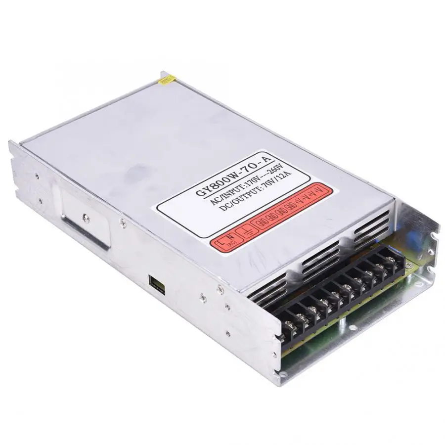 Переключатель питания GY800W-70-A гравировальный станок импульсный источник питания 800 Вт-70 В 12А