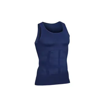 

NY050 men's slim body shaping super elastic vest sweating neoprene fitness weight loss burn fat sports vest