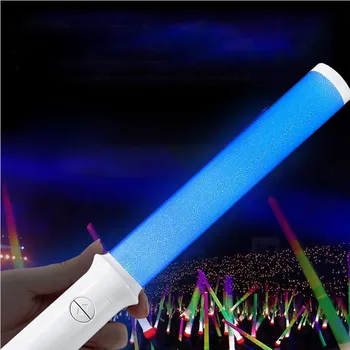 

Flashing Stick Led Light Glow Super Cool Colorful Concert Dancing Party Toy Reusable Party Decoration Performance 15 Color #T2G