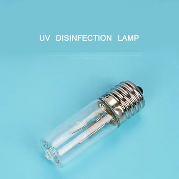 

Dc 10v Uvc Ultraviolet Uv Light Tube Bulb 3w Disinfection Lamp Ozone Sterilization Mites Lights Germicidal Lamp Bulb