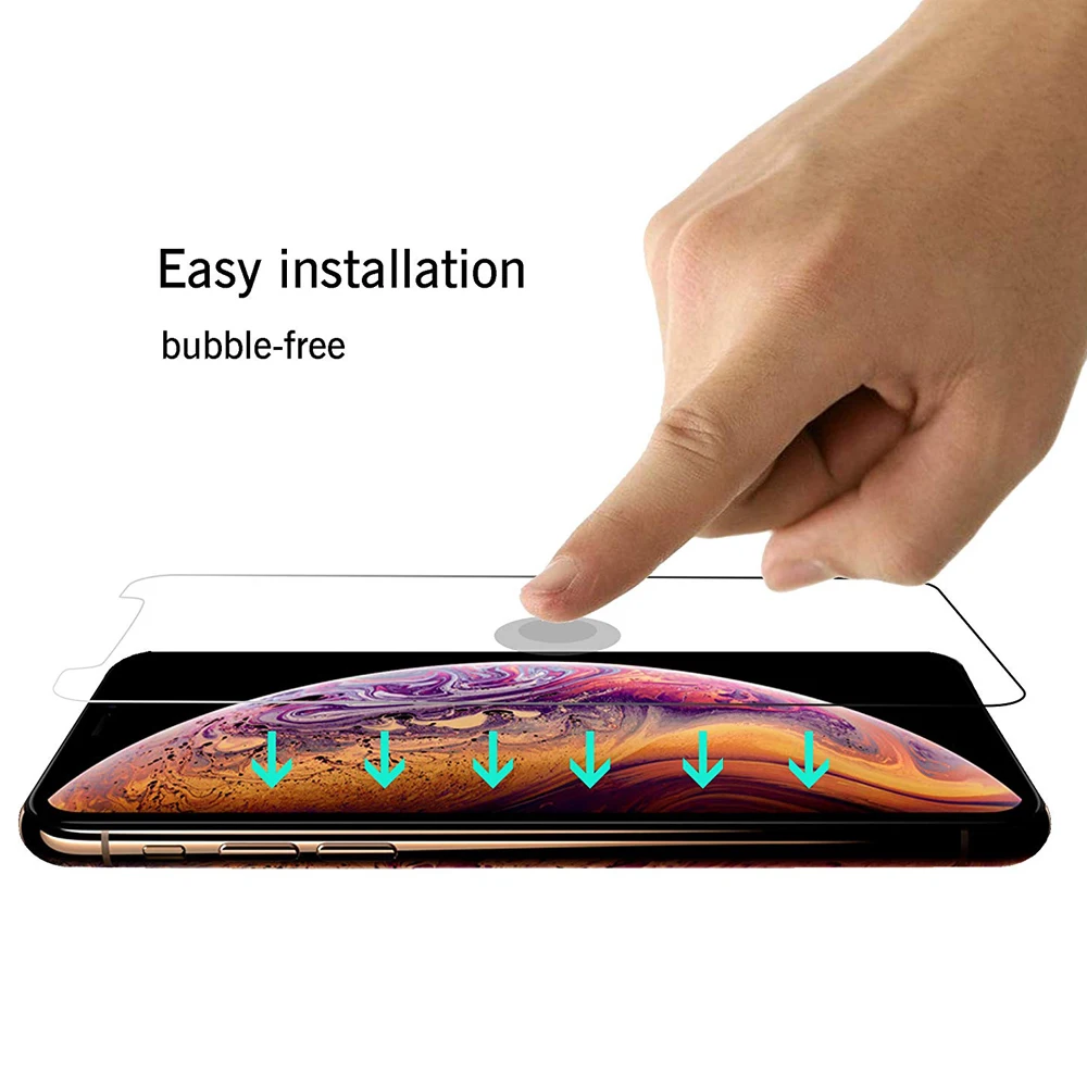 3 шт. в упаковке защита экрана из закаленного стекла для iPhone 11 Pro Max Защитная пленка