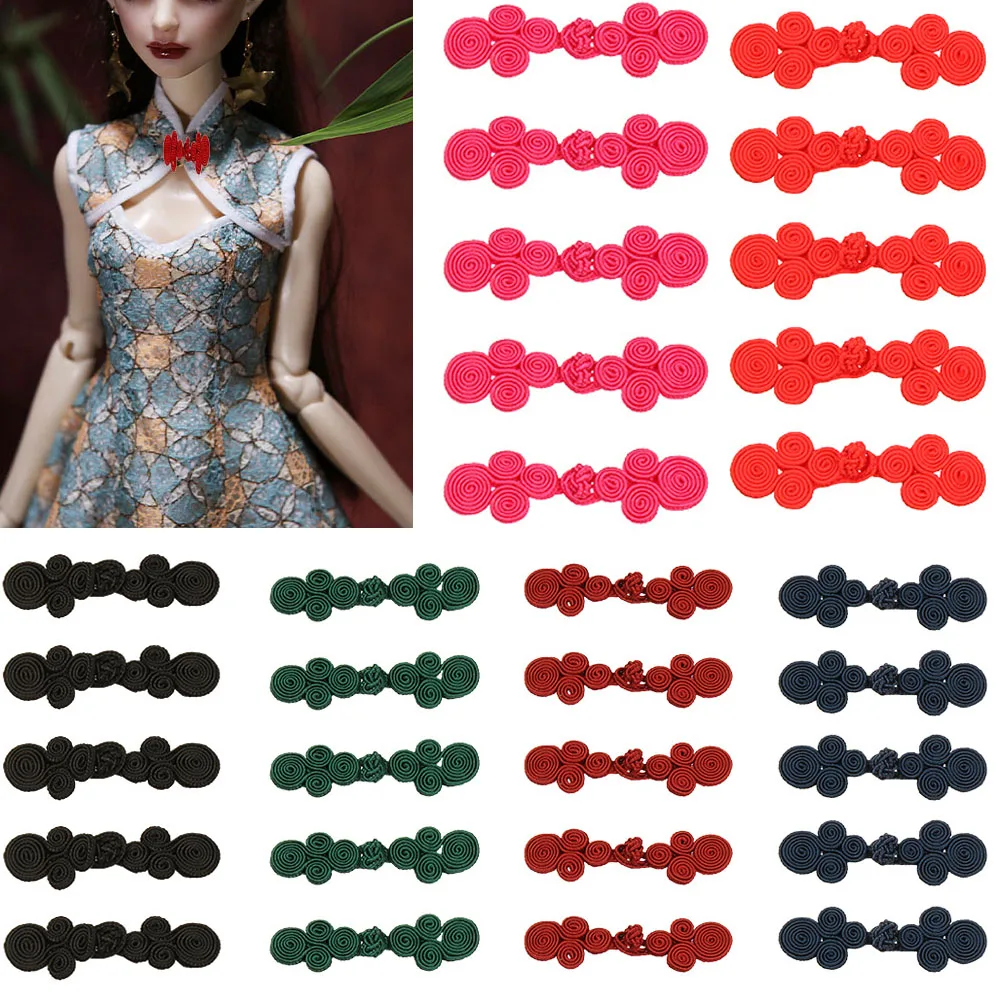 5 шт. нейлоновый диск Пряжка кукла пряжки для одежды Gourd колено кнопки &quotсделай