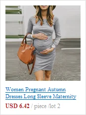 Telotuny, женское платье для беременных, v-образный вырез, короткий рукав, платье для беременных, сплошной цвет, сарафан для беременных, вечернее платье#40