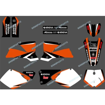 

NEW TEAM SX MXC GRAPHICS KIT DECAL STICKER FOR KTM SX MXC 125 250 300 400 500 520 1998 1999 2000