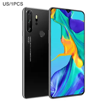 

P35 mobile phone 6.3 inch large screen P35 water drop screen smartphone real fingerprint face unlock phones