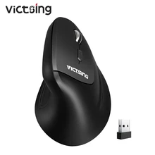VicTsing беспроводная мышь Высокая точность USB оптическая игровая мышь правая рука эргономичная Вертикальная мышь для ПК/рабочего стола/ноутбука/Mac