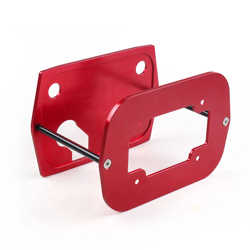 Aluminum Ball Milled Battery Hold Down Tray Bracket For Optima 34/78 battery holder battery hold down clamp bracket battery clamp