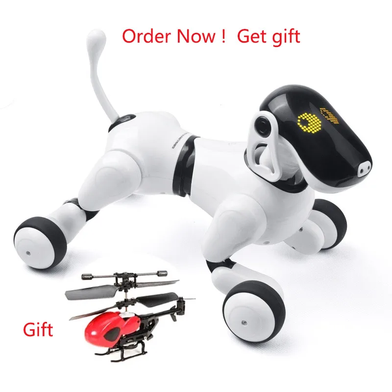  Smart Electronic Dog Remote Control 1803 RC Robot Dog Wireless Intelligent Talking Electronic Pet T - 32948236438
