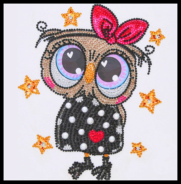 5D Special-shaped crystal diamond Painting Cartoon Cat owl diamond mosaic sale cross stitch embroidery Home Decor Art Gift 