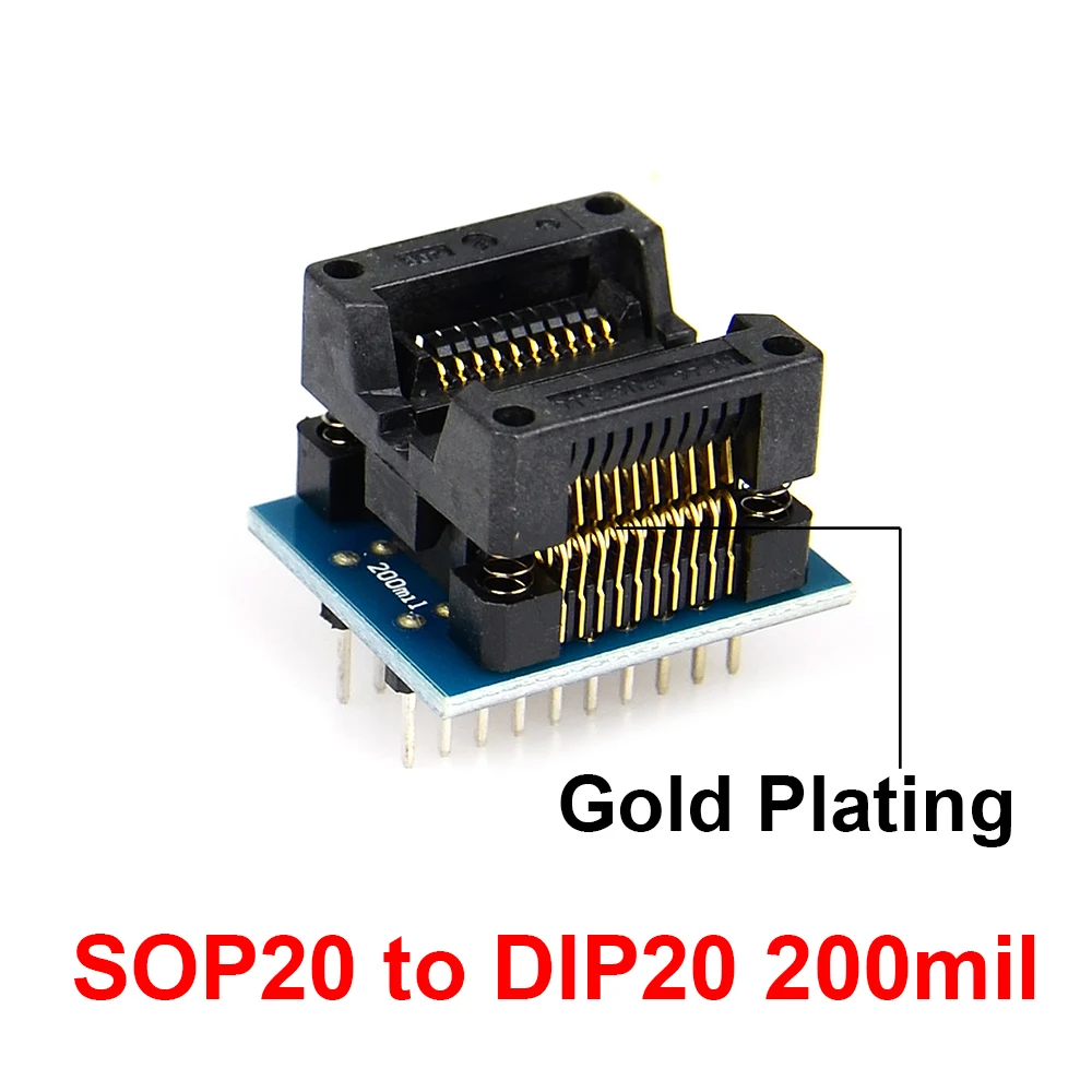 6 шт TSSOP28 SSOP28 SOP28-DIP28 адаптер SOP20 SOP16 SOP8 150mil 200mil для DIP8 адаптер совместимj tssop20 ssop20 tssop8 разъем