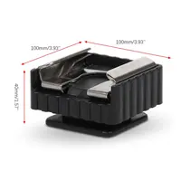 Camera Metal Hot Shoe Mount Adapter To 1/4 6