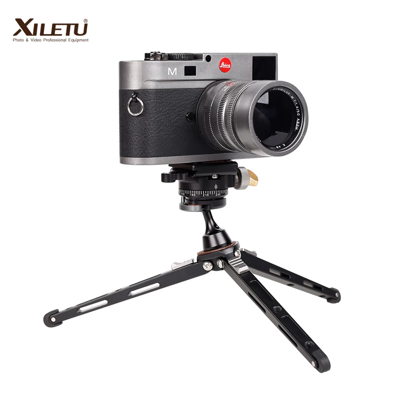 Настольный мини штатив XILETU XBC20 + XT18 с высоким подшипником настольный Трипод и