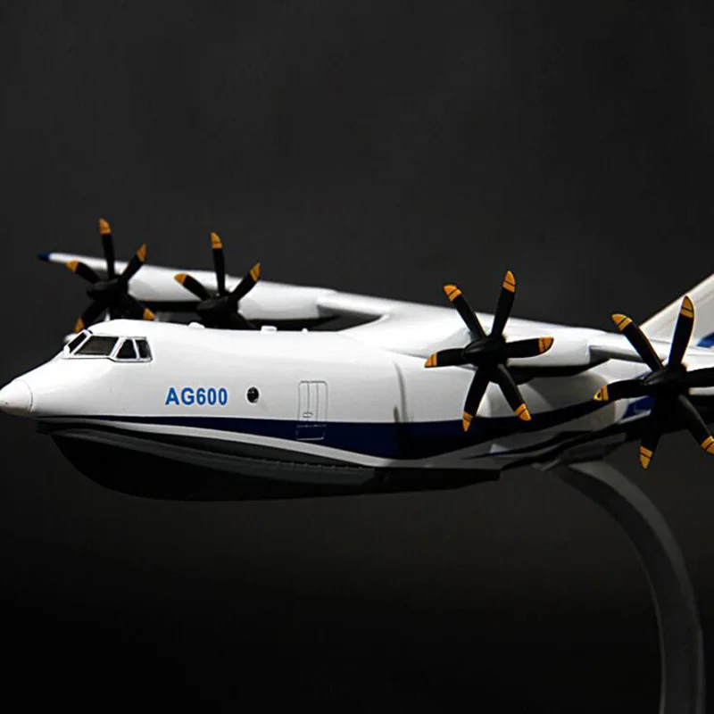 Модель самолета-амфибия AIr China Air Force, модель самолета AG600, модели самолетов-истребителей, коллекция игрушек 1/130
