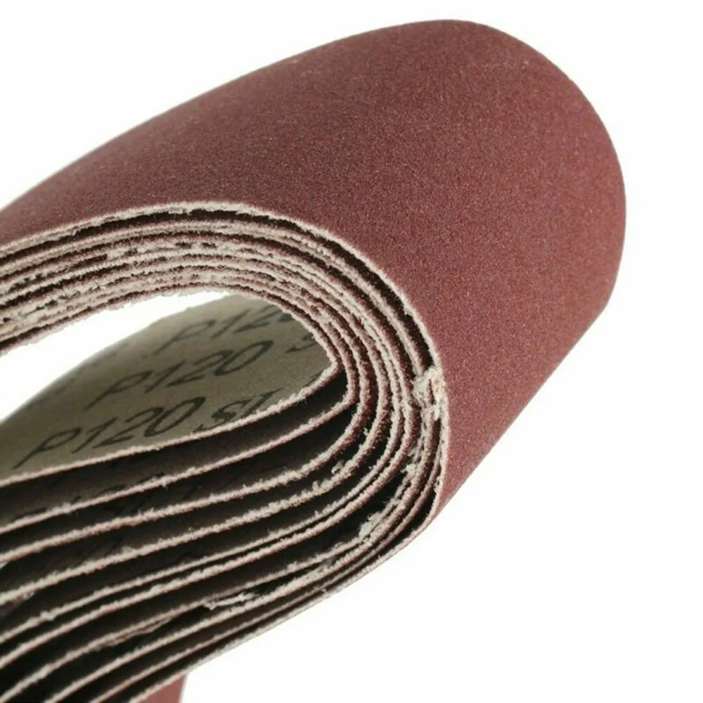 10 * ponçage bande Abrasive 50x686mm pour métal bois ponceuse 40-1000 grain ponçage ceintures accessoires de polissage ► Photo 3/6