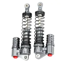 WINOMO 2Pcs 100mm Universal CNC Front And Rear Metal Shock Absorbers For TRX4 SCX10 D90 90046 1/10 RC Car Upgrade Parts