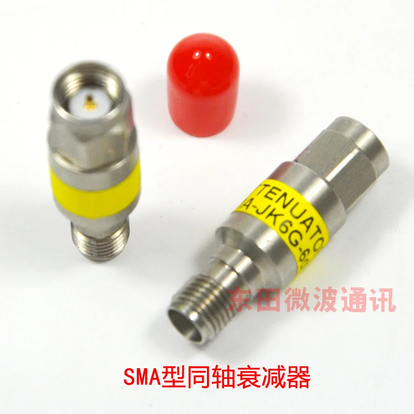 SMA нержавеющая сталь 6G5W RF коаксиальный аттенюатор 3dB6dB15dB30dB сетевое оборудование базовая станция оборудование
