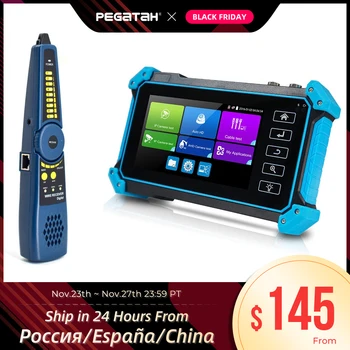

Pegatah 8MP HDMI VGA input CCTV tester cctv monitor for camera Ip camera tester IPC tester poe testers camera CCTV camera tester
