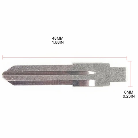 Replacement Key Blank Blade fit for Lada Shell Blank Cover Smart Key  L5 Car Modification Key Blade