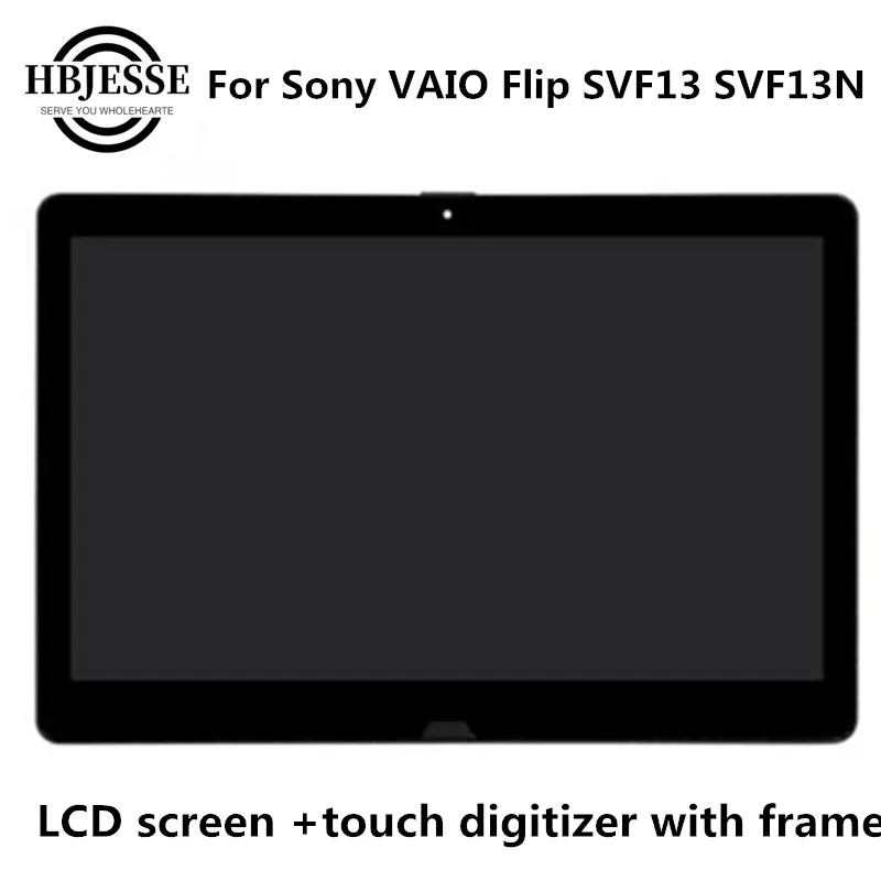 Дисплей Full HD 13 3 дюйма в сборе для Sony Vaio SVF13N SVF13N1C5E SVF13N13CXB SVF13N18SCB флип ЖК сенсорный