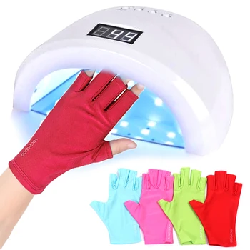 

1 Pair Anti UV Mitt Gloves Nail Dryer Light Anti Radiation Protection Gloves