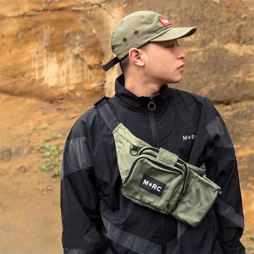 

XX M+RC NOIR Survival Belt Bag 2019 New Arrival Waist Men Women M+RC Bag France High Quality Waterproof M+RC NOIR Bag