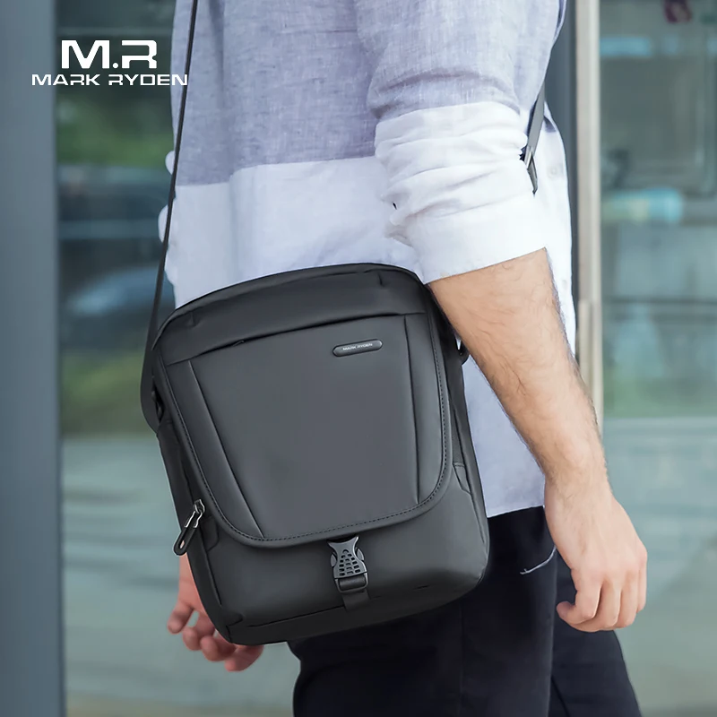 Mark Ryden Men Messenger Bag High Quality Waterproof Shoulder Bag For Man Business Travel Crossbody Bag