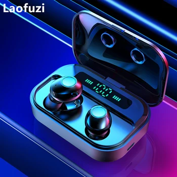

TWS Stereo Wireless Micro Bluetooth Earpiece 5.0 Invisible In Ear IPX7 Waterproof Sports Mini Earbuds Earphone Noise Canceling
