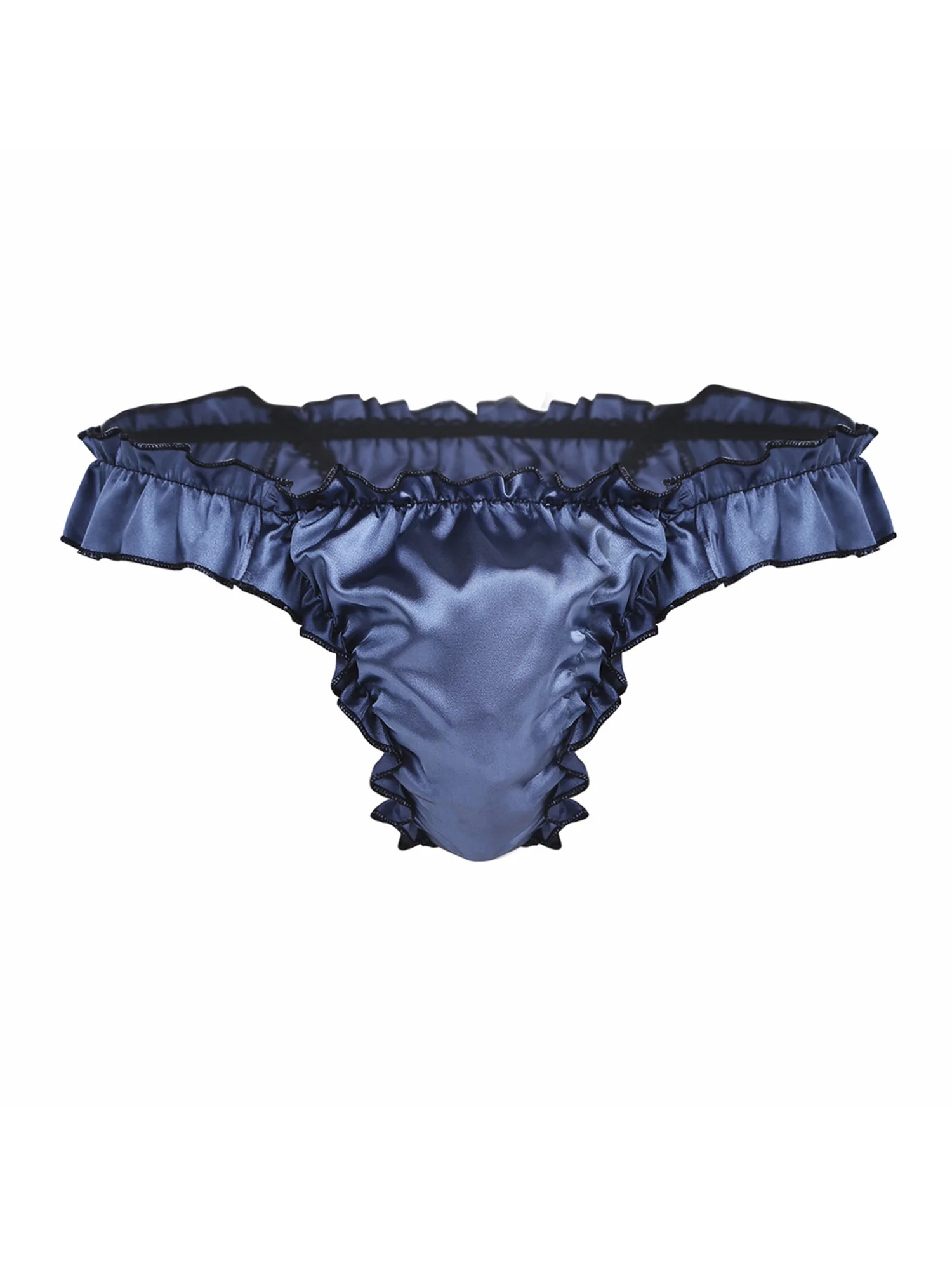 XDress Blue Blossom Sissy Panties for Men (XL) at  Men's Clothing  store