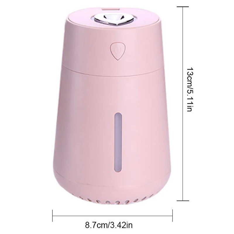 Ultrasonic Air Humidifier Essential Oil Diffuser With 7 Color Lights Electric Aromatherapy Usb Humidifier Car Aroma Diffuser