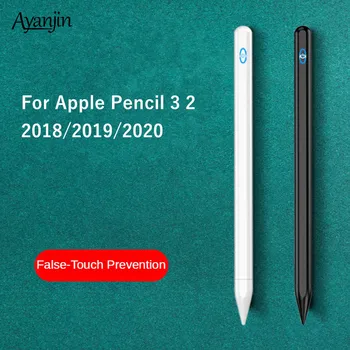 

For iPad Pencil With Anti-mistouch Stylus Pen for Apple Pencil 2 1 iPad Pro 11 12.9 2020 2018 2019 6th 7th Gen for Apple Tablets