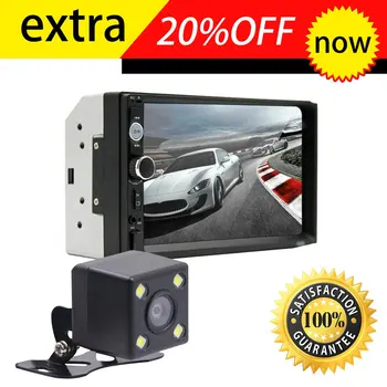 

7010B 7 Inch DOUBLE 2DIN Car MP5 Player BT Touch Screen Stereo Radio Multimedia player Support same screen