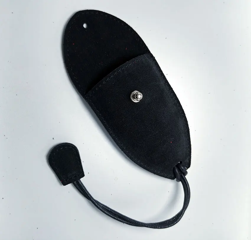 Кошелек из натуральной кожи для ключей самодельный брелок EDC Карманный