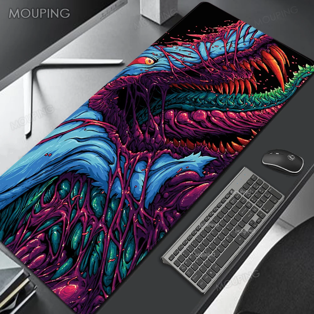 Xxl Mousepad Csgo Hyper Beast Desk Mat Gamers Accessories Mausepad