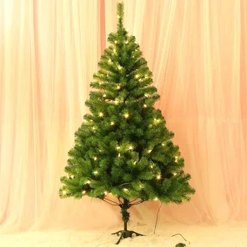 

1.8M Artificial Christmas Tree Xmas Plastic Tree 180 cm Pine Needle Christmas Tree New Year Decorations Desktop Decoration e