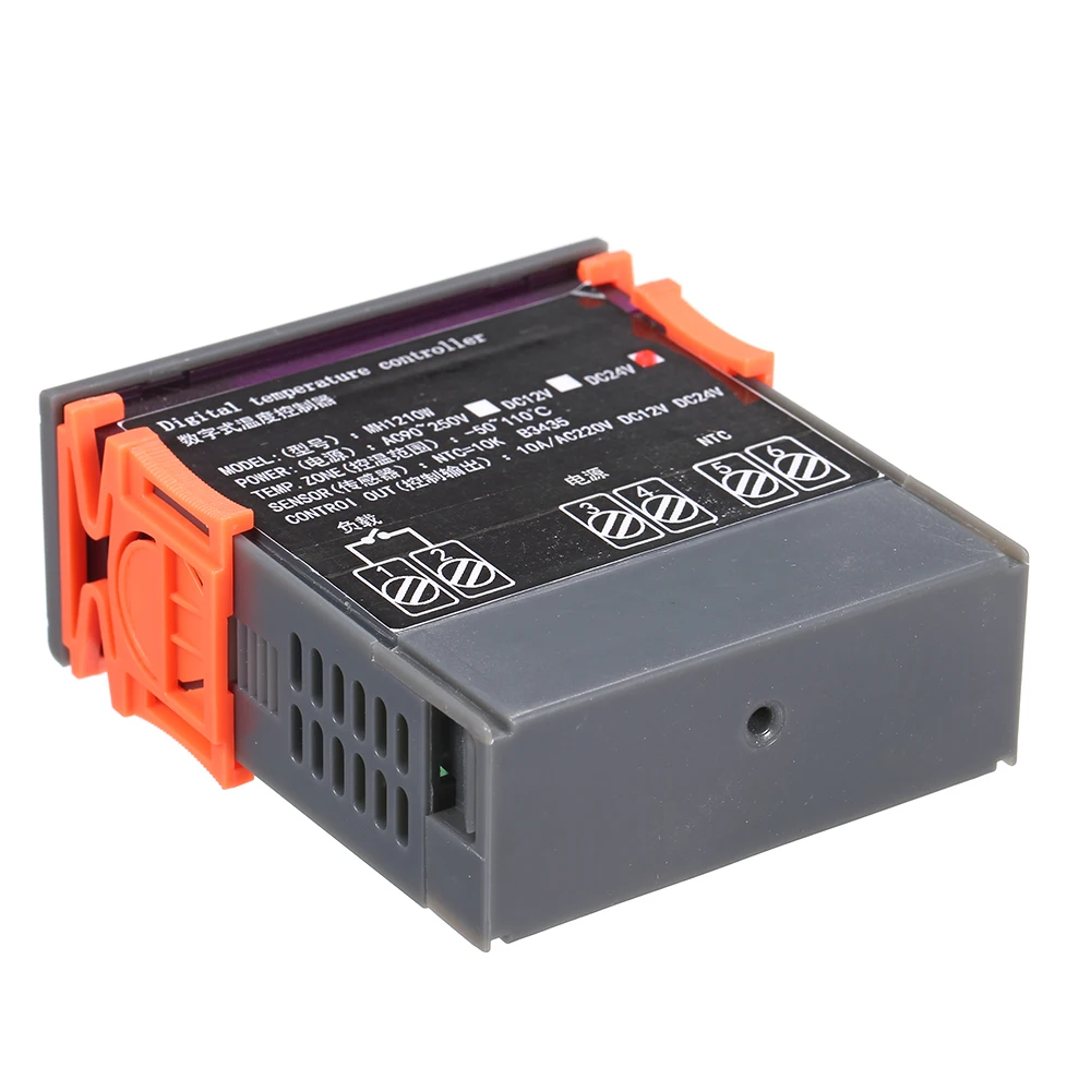 Intelligent Digital Temperature Controller 220V 24V 12V Heating Cooling Temperature Control Microcomputer Thermostat Regulator