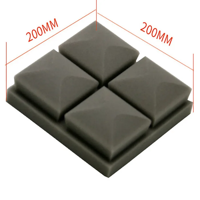 5 Pcs Sound Absorbing Studio Foam Sponge Noise Insulation Bar for KTV Music Room Sound Treatment Noise Absorption Tiles I88