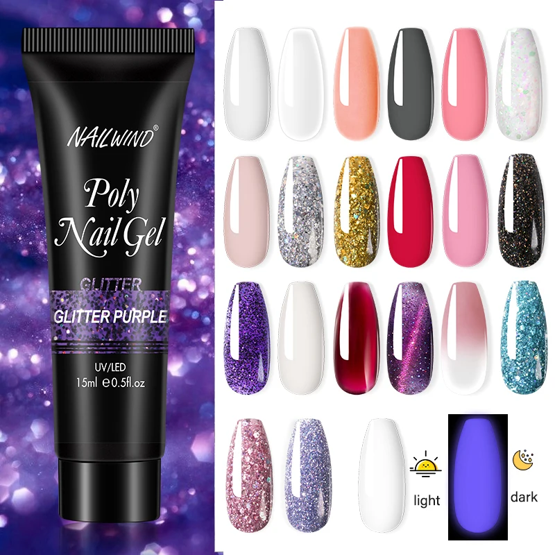 Nailwind Poly Nail Gel Per Builder Extension Acrygel Per Unghie Gel Polish Semi Permanente Vernice Hybrid Nail Gel Nail Art